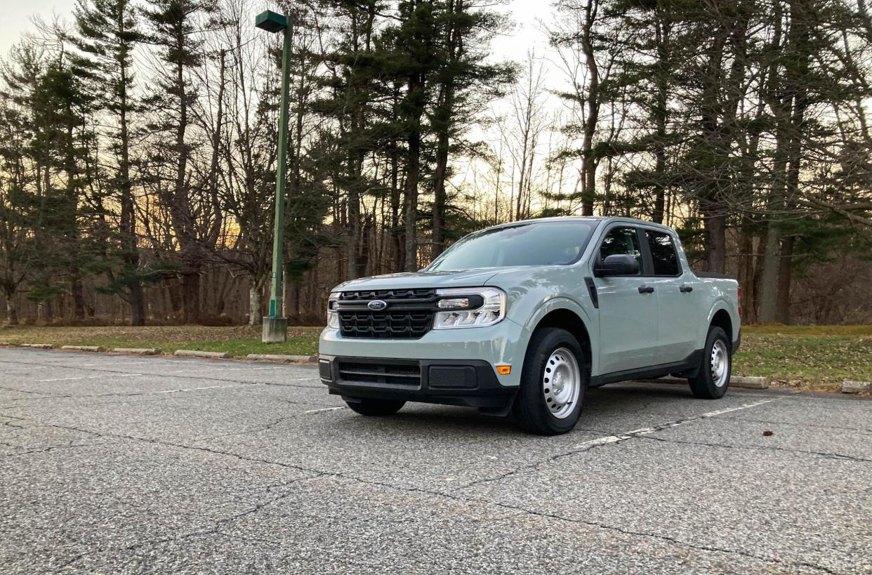 2022 Ford Maverick XL pickup truck.