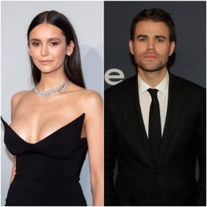 Nina Dobrev and Paul Wesley