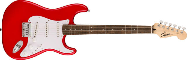 The Fender Squier Bullet guitar and bass range is now the Sonic