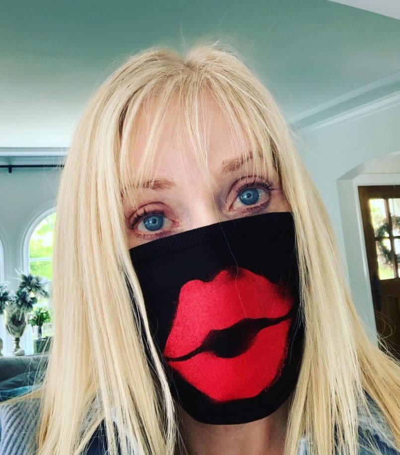 Barbara Crampton in quarantine via Instagram