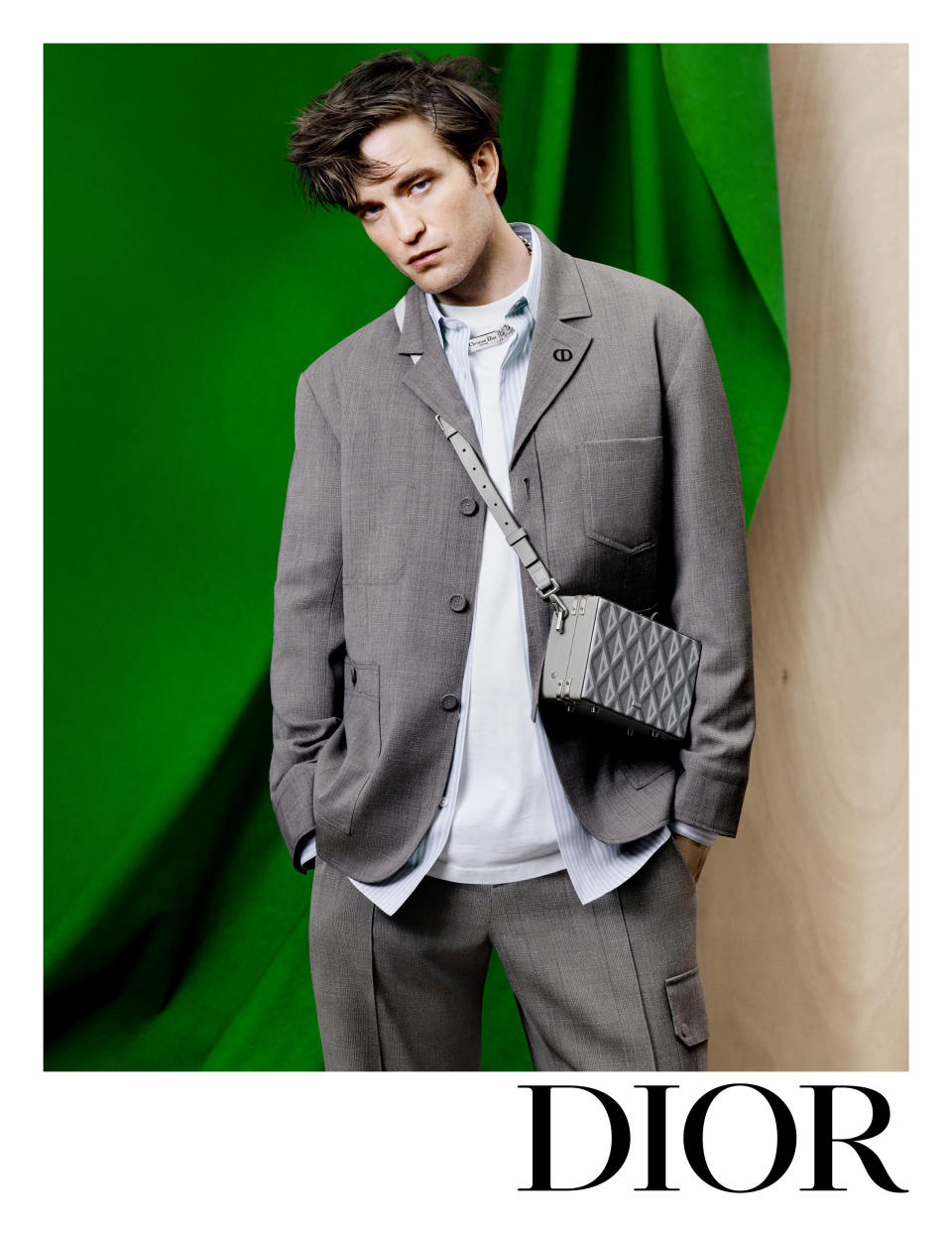 Robert Pattinson in the Dior spring 2023 menswear campaign