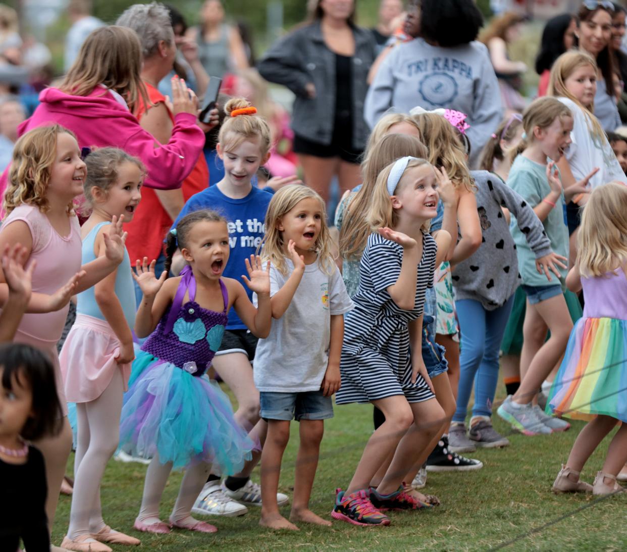 Audience members are encouraged to dance Sept. 15 before Oklahoma City Ballet's "Ballet Under the Stars" at Scissortail Park.