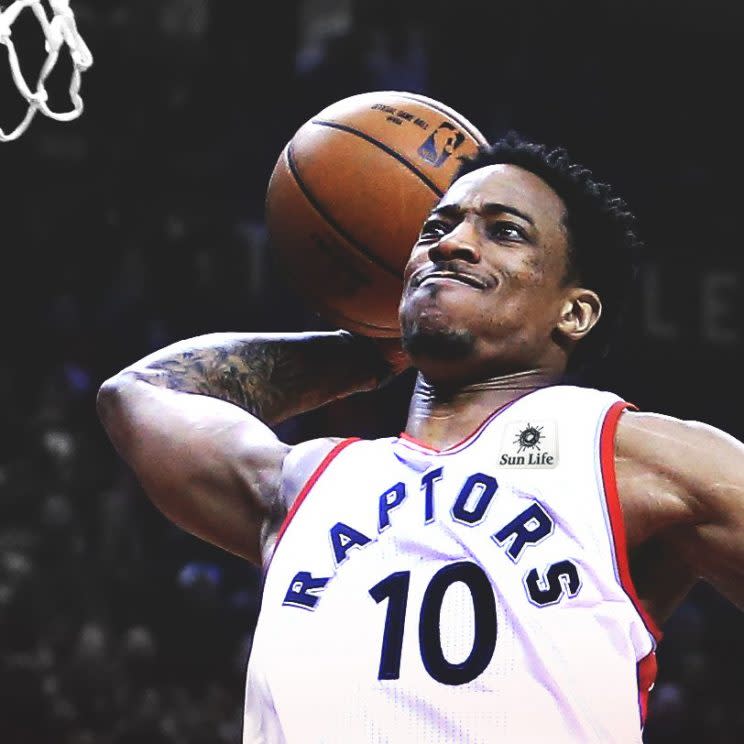 The Raptors will wear jersey patches advertising a Canadian insurer next  year