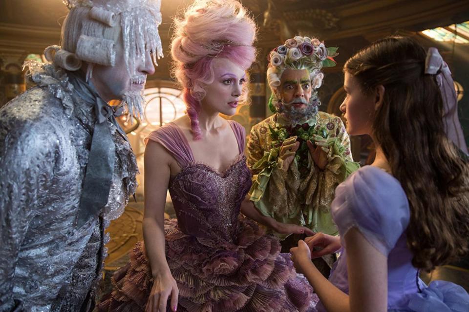 Keira Knightley and Mackenzie Foy in The Nutcracker and the Four Realms (2018) (Disney)