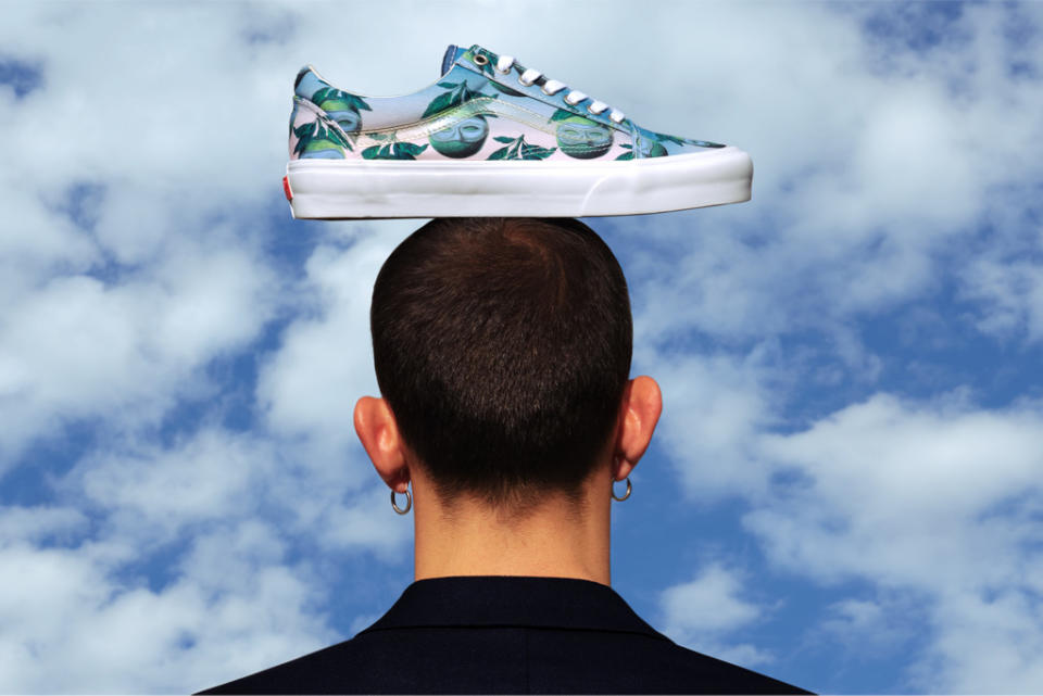 opening ceremony x vans, magritte opening ceremony, surreal shoes