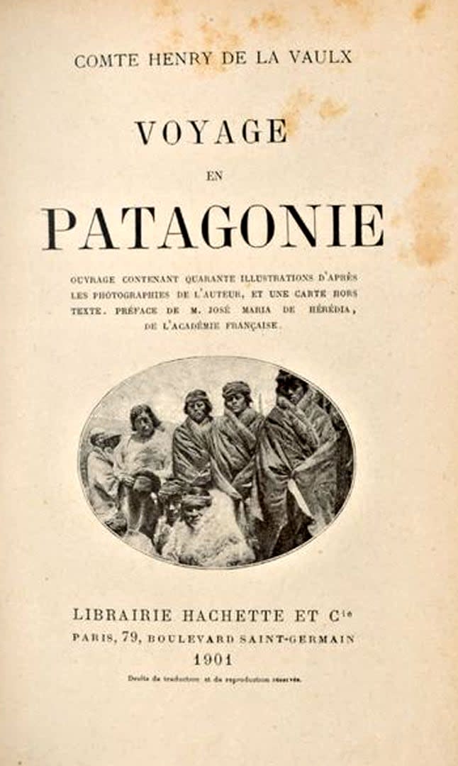 El libro que documenta el viaje de los investigadores franceses por la Patagonia