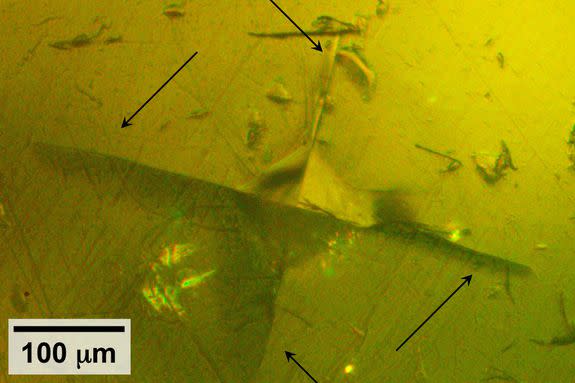 .The MIT team  probed  the sulfide-based material to learn more about its mechanical properties.