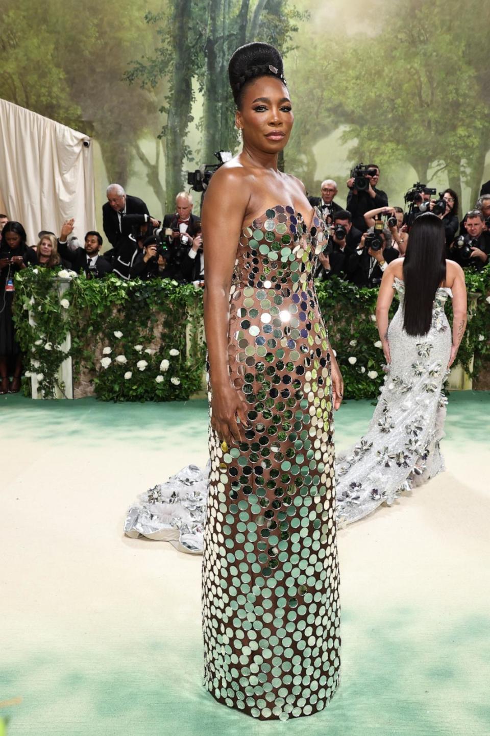 PHOTO: Venus Williams attends The 2024 Met Gala Celebrating 'Sleeping Beauties: Reawakening Fashion' at The Metropolitan Museum of Art on May 06, 2024 in New York City. (Jamie Mccarthy/Getty Images)