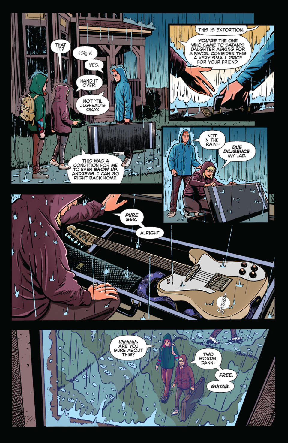 Pages from Jinx: A Cursed Life #1.