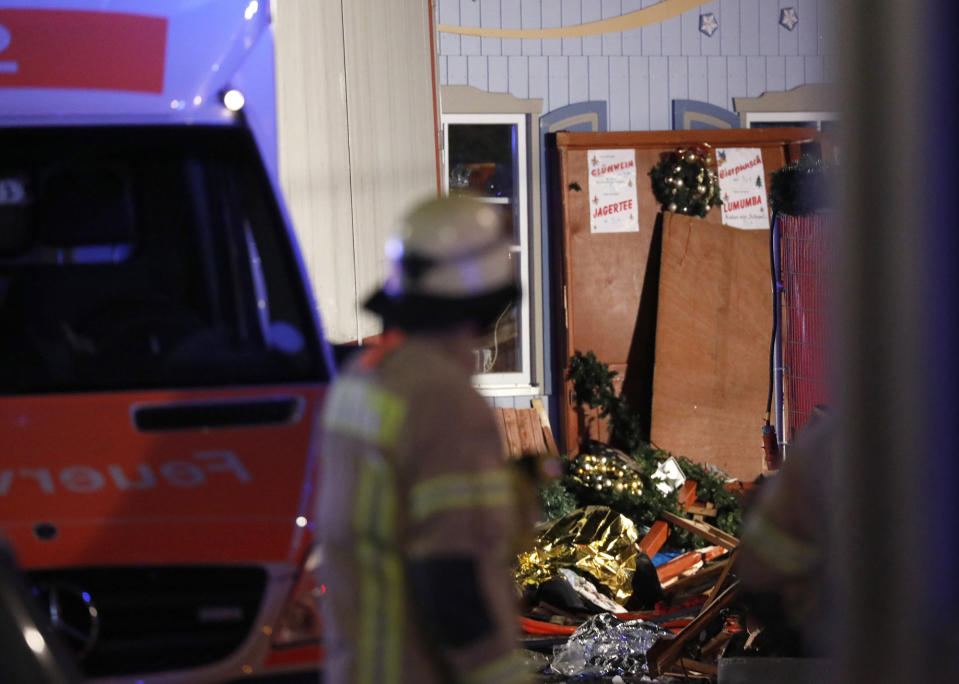 Truck attack at Berlin Christmas market
