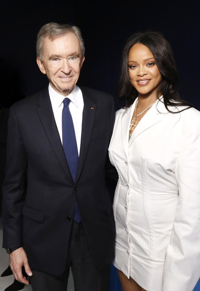 Bernard Arnault Talks Rihanna Venture During Louis Vuitton