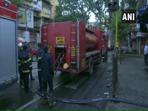 Ten fire tenders reached the spot after the incident. (Photo: ANI)
