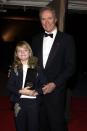 <p>In 2003, the American Film Institute honored Eastwood with a Lifetime Achievement Award. The actor and director is seen here with his daughter, Francesca, who holds his award from the evening. </p>