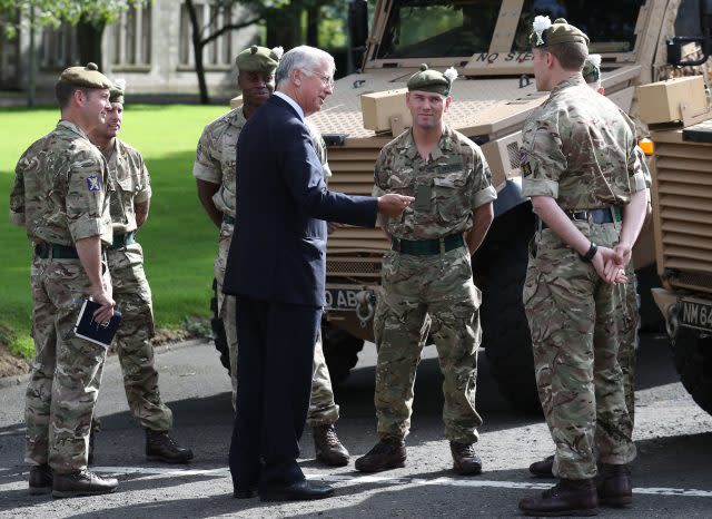 Defence Secretary Sir Michael Fallon. (Andrew Milligan/PA)