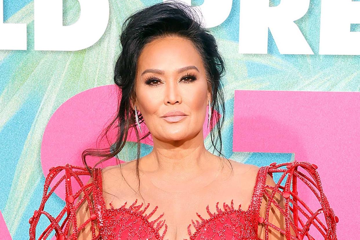 Tia Carrere attends the premiere of Universal Pictures' "Easter Sunday" at TCL Chinese Theatre on August 02, 2022 in Hollywood, California.