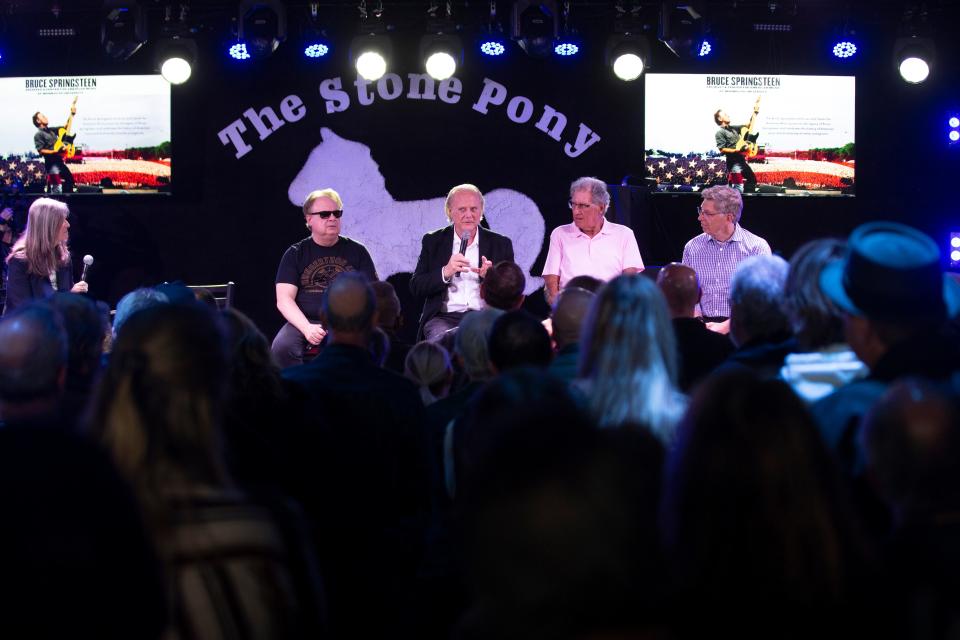 Panelists Tony Pallagrosi, David Meyers, Jack Roig, and Bob Santelli. The Springsteen Archives hosts Spotlighting 50 Legendary Years of Music Memories at the Stone Pony. The event takes place at the legendary venue.   
Asbury Park, NJ
Saturday, February 10, 2024