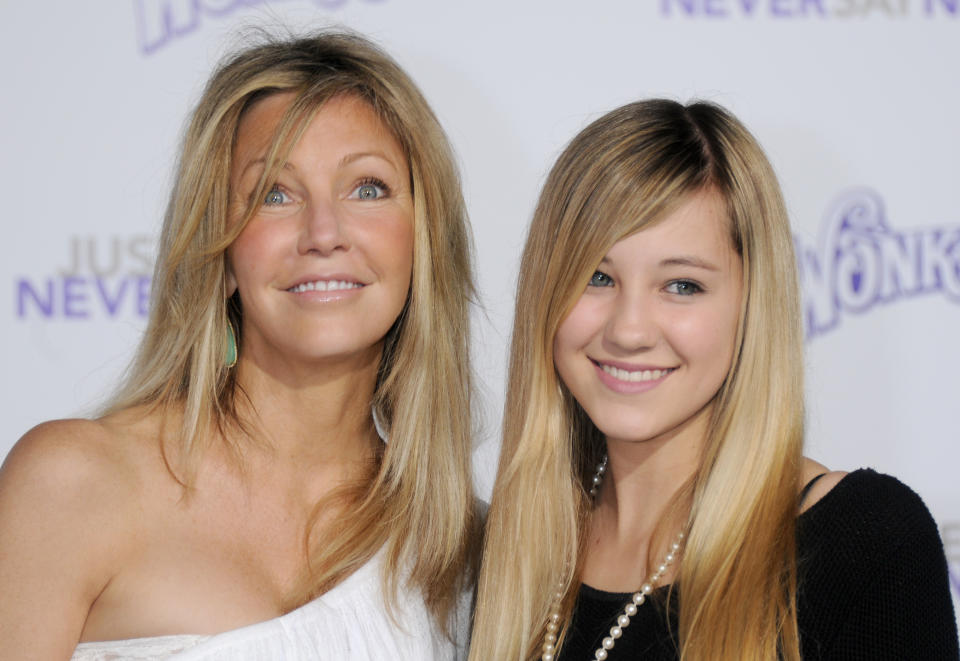 Heather Locklear y su hija Ava Sambora en 2011. (Foto de Gregg DeGuire/FilmMagic)