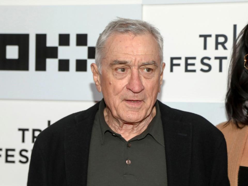 Robert De Niro attends the Tribeca Festival opening night premiere of “Kiss the Future” in NYC in 2023. Andy Kropa/Invision/AP