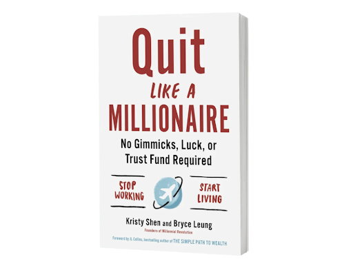Shen's bestselling book Quit Like a Millionaire