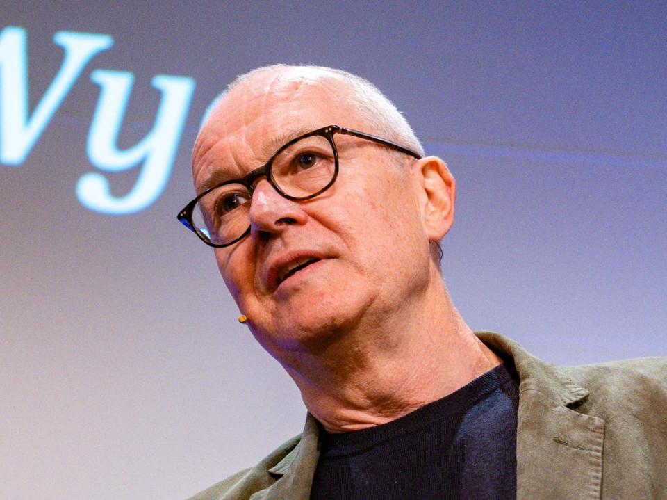 Sir Patrick speaking at the Hay Festival, with an ominous warning on future diseases (Adam Tatton-Reid and Hay Festival)