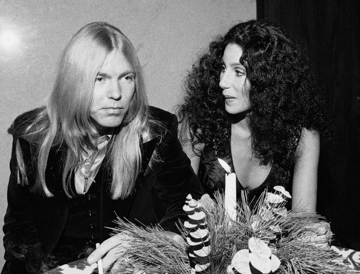 Gregg Allman, Cher (AP)