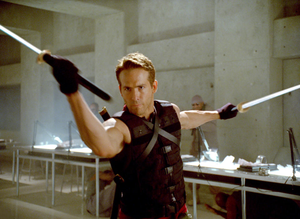 Reynolds as Deadpool in the film