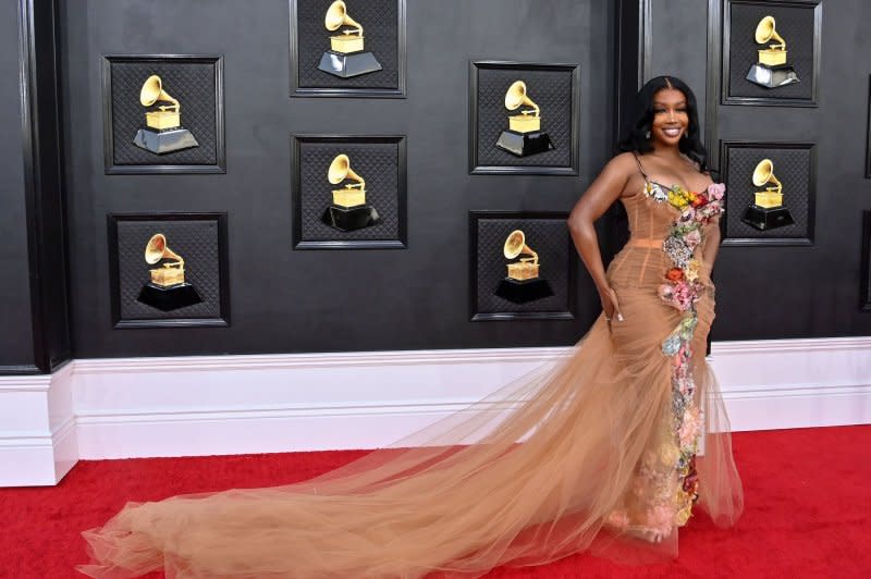 SZA attends the Grammy Awards in 2022. File Photo by Jim Ruymen/UPI