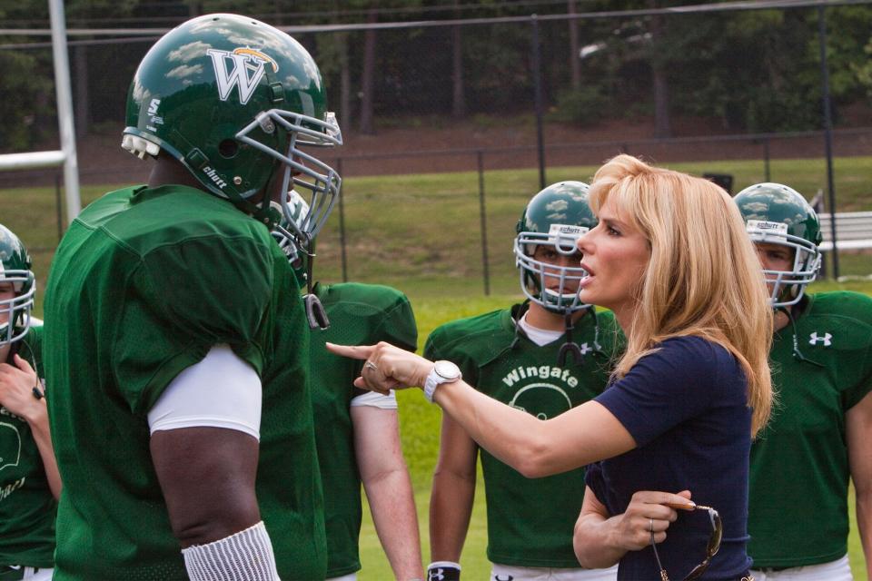 Quinton Aaron and Sandra Bullock in 'The Blind Side'