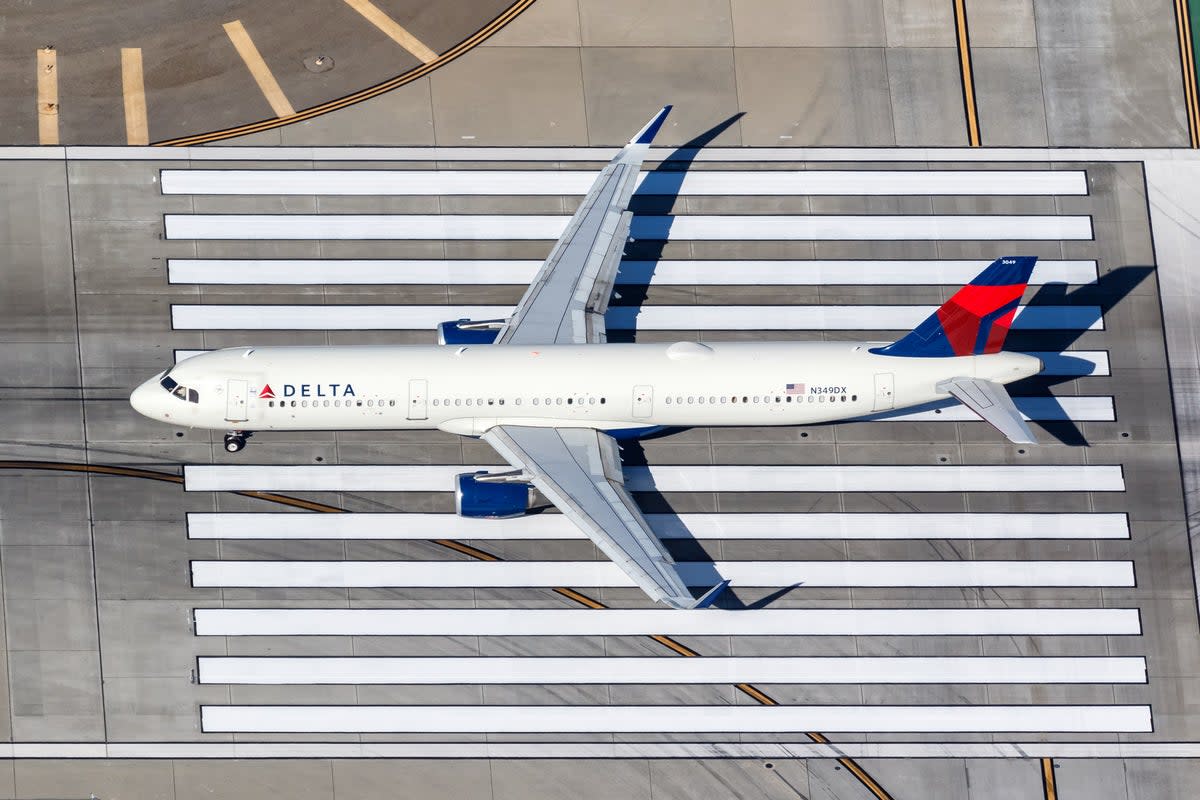 The swarm was spotted while the aircraft was still on the tarmac  (Getty Images)