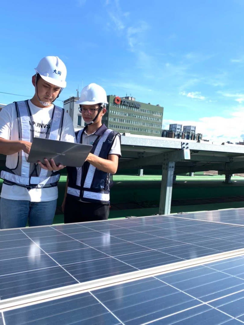 大同在全台灣有超過1000座太陽能電廠，為了掌握綠能來源，未來將不會出售電廠。（圖／翻攝自大同智能臉書）