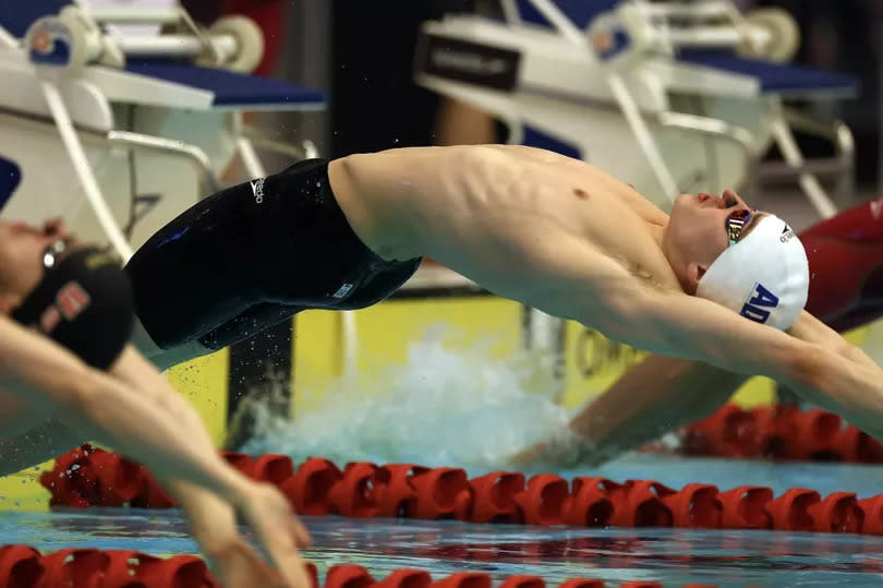 Dean recently competed at the London Aquatics Centre