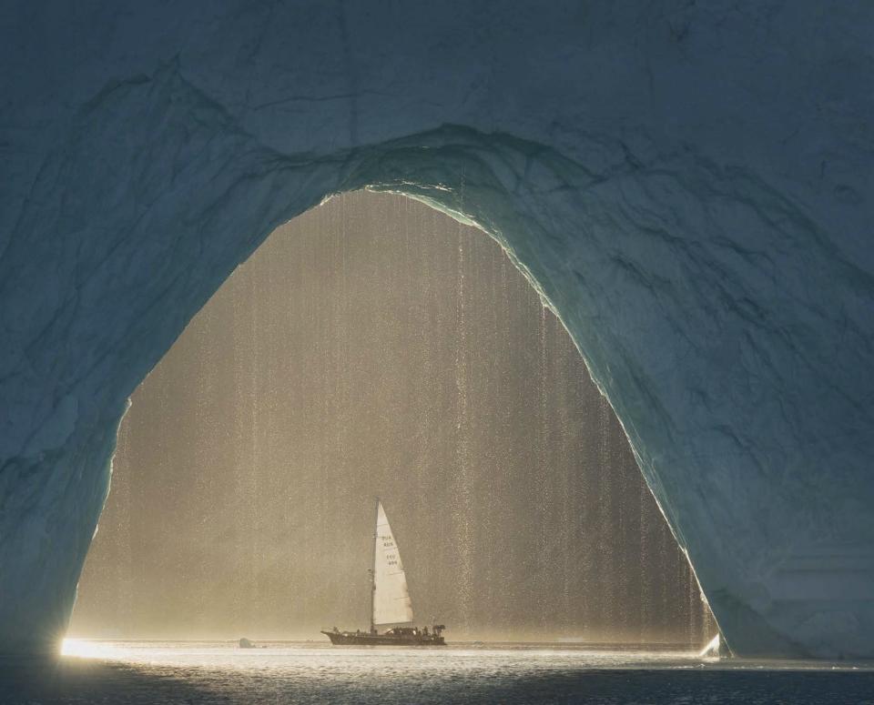 By Daniel Kordan: Golden arch, Scoresby Sound, Greenland.