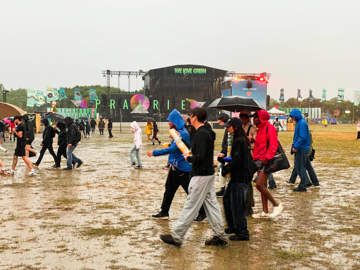 Après les orages du festival We Love Green en 2022,  les organisateurs ont pris de nouvelles mesures pour s’adapter aux aléas météo.