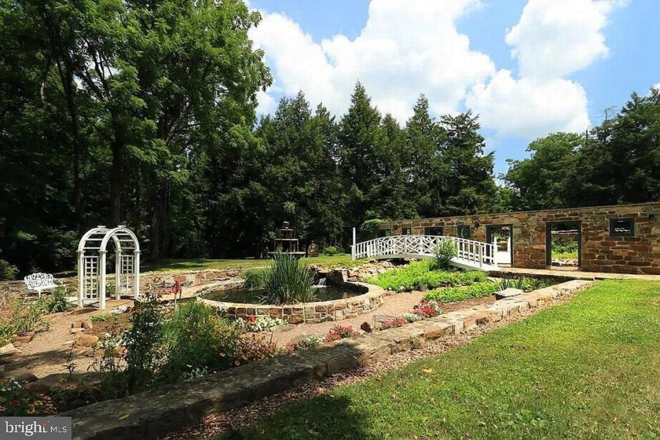 A view of one of the gardens at 1301 E. Boal Ave. in Boalsburg. Photo shared with permission from the home’s listing agent, Paul Confer of Kissinger, Bigatel and Brower Realtors.