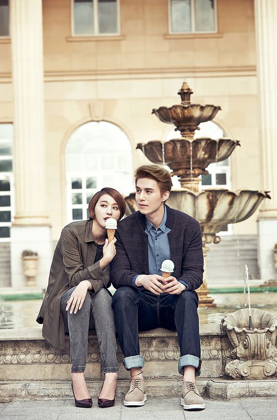 Lee Dong Wook and Yoo In Young for PAT fall 2015: 