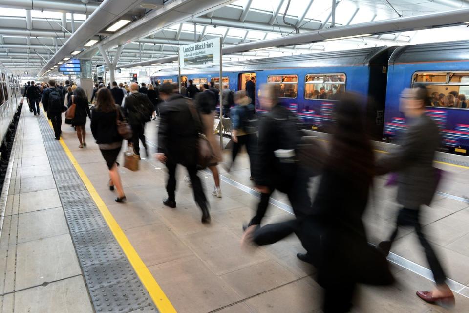 Hiring in London for March declined at close to the fastest rate since 2020, but employers are becoming more optimistic about their hiring outlook over the next year.  (Andrew Matthews/PA) (PA Archive)