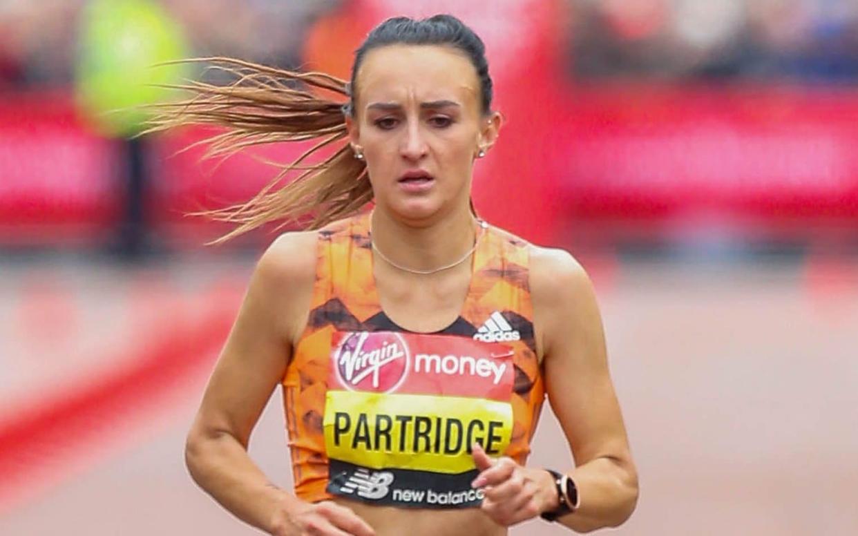 Long-distance runner Lily Partridge revealed that she and other women were 