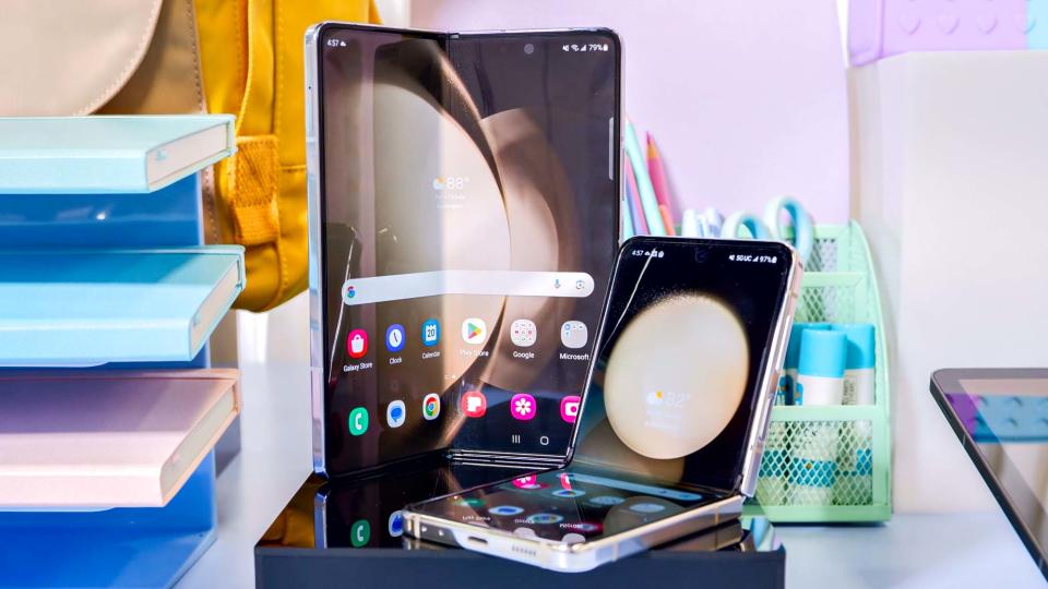 Samsung Galaxy Fold 5 and galaxy z flip 5