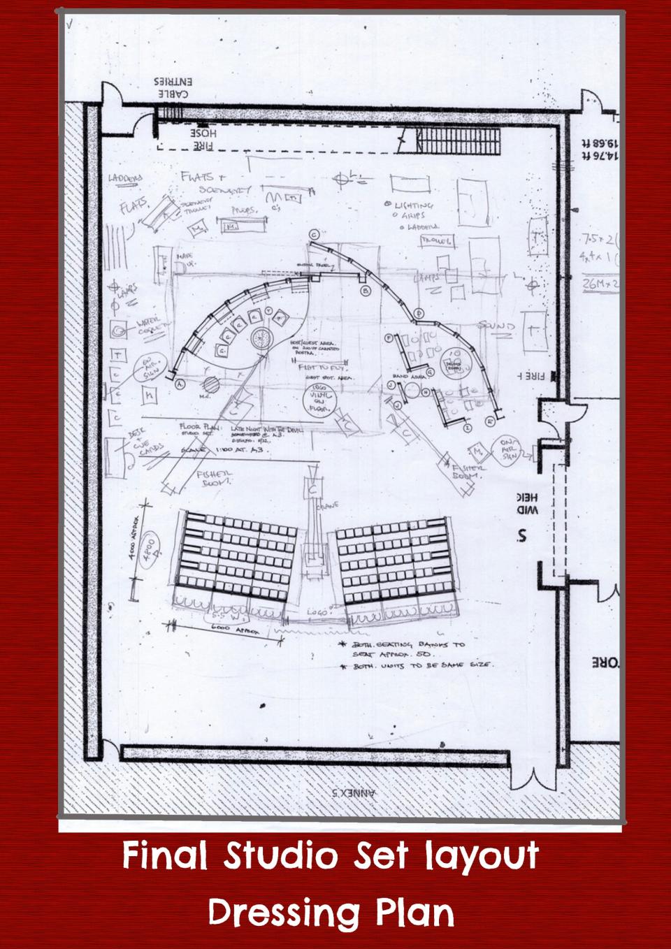 ‘Late Night With the Devil’: Studio set layout