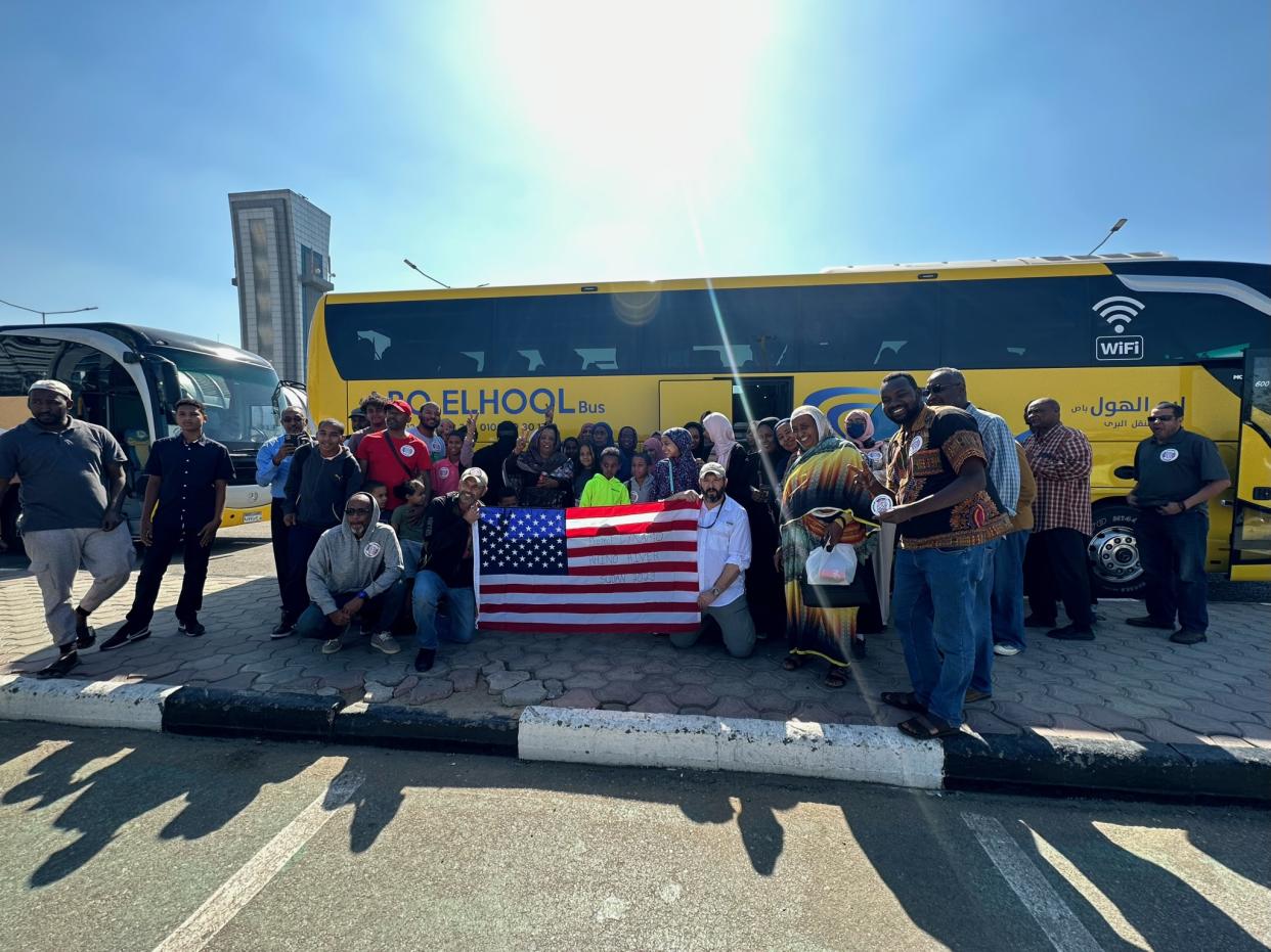 Bryan Stern rescues group bus 