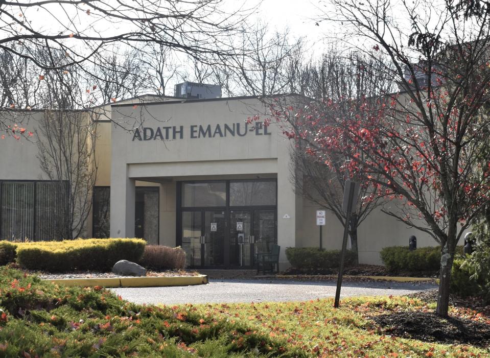 Mount Laurel police are investigating the discovery of a sticker with a swastika at Adath Emanu-El synagogue.