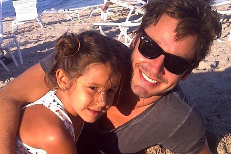 Benjamín Vicuña recordó a su hija Blanca a través de una publicación en las redes sociales