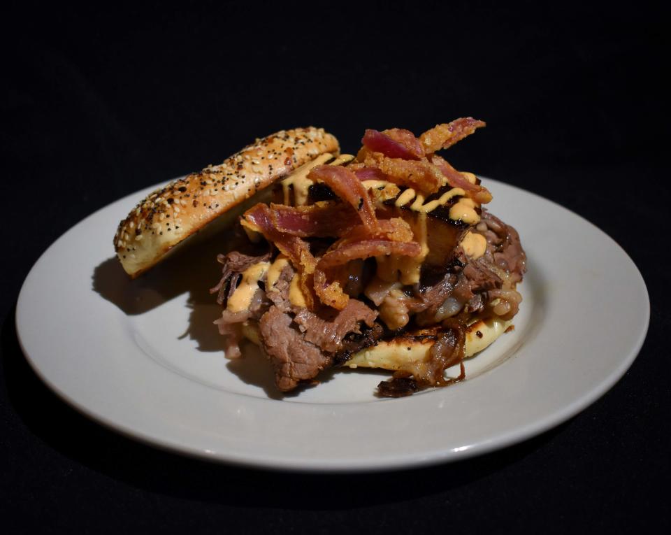 W.E. Sullivan's fall menu includes the "Porkimus Prime" sandwich.