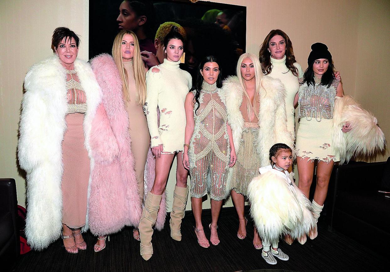 21st-century dynasty: some of the Kardashian-Jenner clan: Getty Images