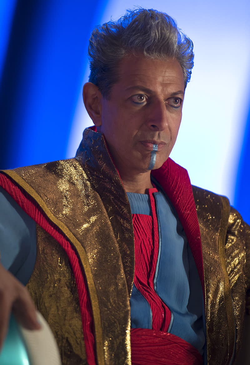 Thor: Ragnarok – Jeff Goldblum as Grandmaster (Photo: Marvel)<br>