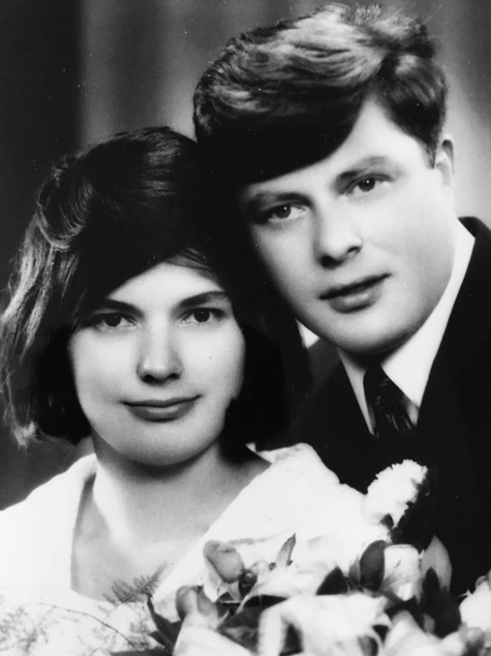 Viktor and Amalija met in Sevnica in 1966.