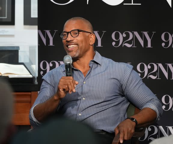 <p>ï»¿John Nacion/Getty </p> Christian Cooper attends a Whoopi Goldberg in conversation with Christian Cooper at 92nd Street Y on July 12, 2023 in New York City.