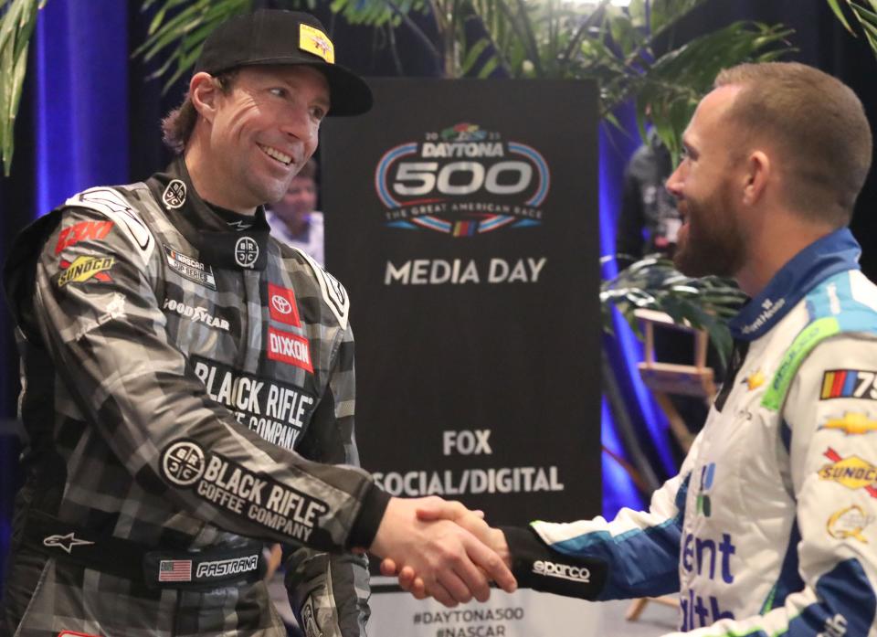 Travis Pastrana and Ross Chastain will both be part of Sunday's show.
