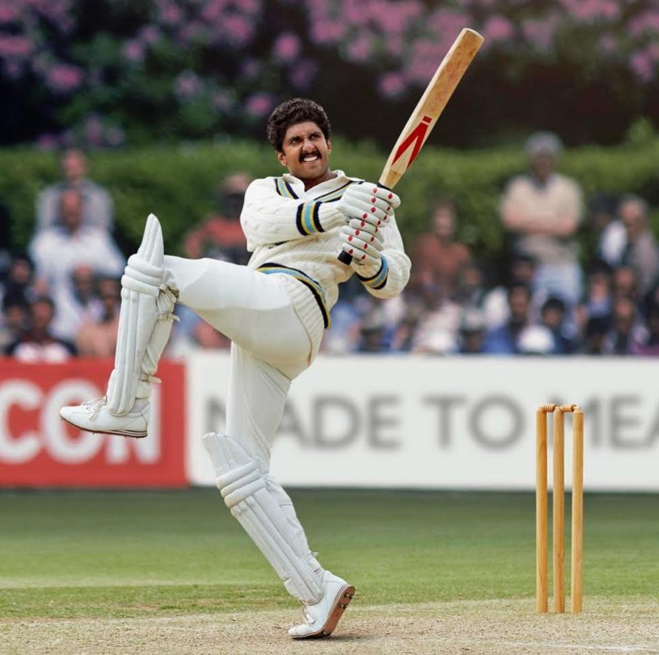 The buzz about Ranveer Singh essaying Kapil Dev in the cricketer's bio-pic had been making rounds since quite a while, but it was only after the actor shared this pic from the movie, on his Instagram handle, that we came to realize the precision with which Ranveer has executed his job. It is going to be difficult to wait till the movie releases.