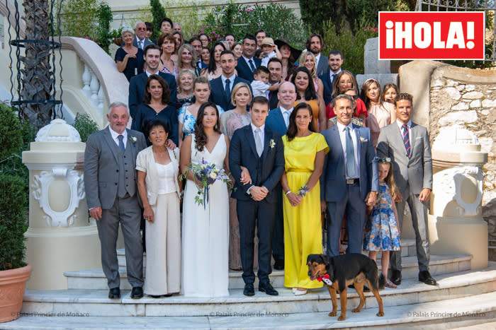 Boda de Louis y Marie Ducruet